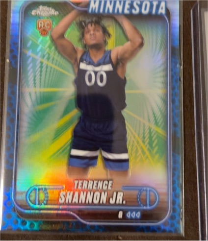 2024-25 Topps Chrome #105 Terrence Shannon Jr. — front