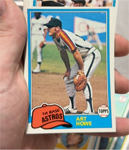 1981 Topps #129 Art Howe — front