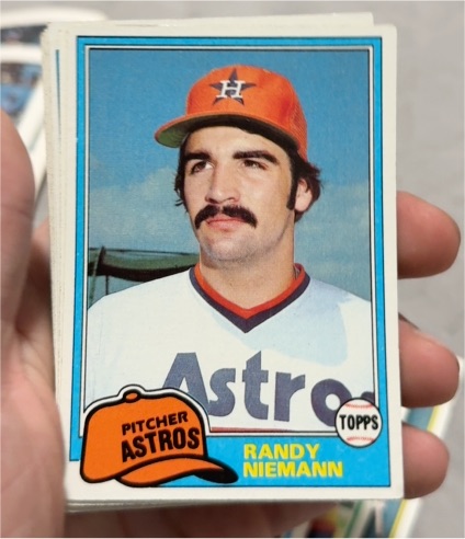 1981 Topps #148 Randy Niemann — front