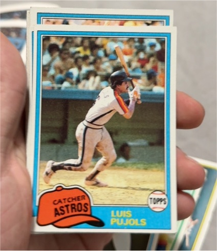 1981 Topps #313 Luis Pujols — front