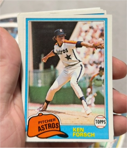 1981 Topps #269 Ken Forsch — front