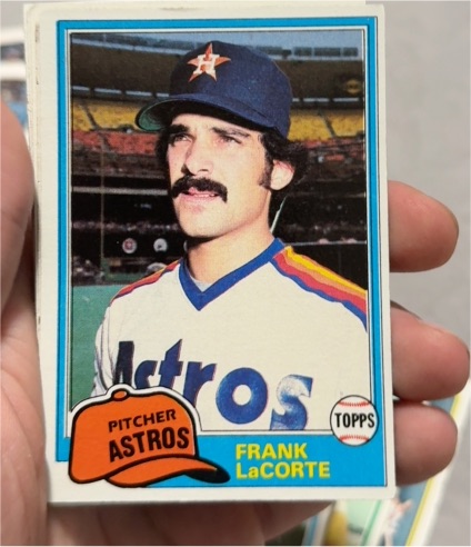 1981 Topps #513 Frank LaCorte — front