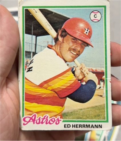 1978 Topps #677 Ed Herrmann — front