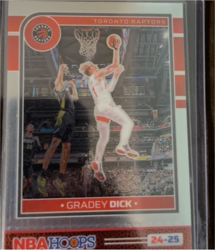 2024-25 Panini NBA Hoops #42 Gradey Dick — front