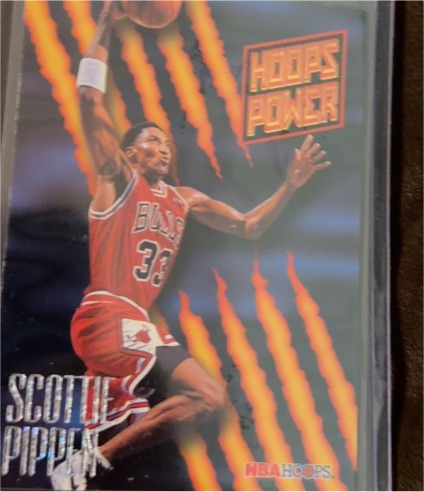 1994-95 NBA Hoops #PR-8 Scottie Pippen Hoops Power — front