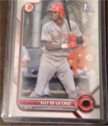2022 Bowman 1st Bowman Prospects #BP-50 Elly De La Cruz — front