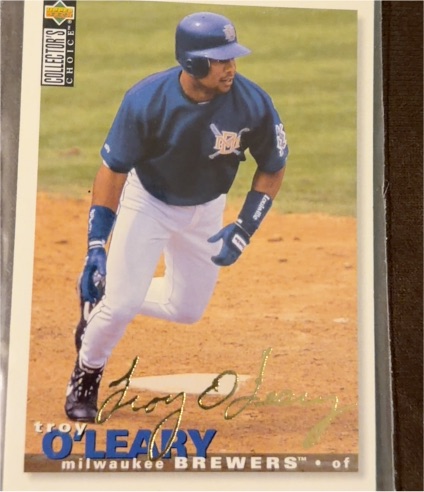 1995 Upper Deck Collector's Choice #169 Troy O'Leary — front