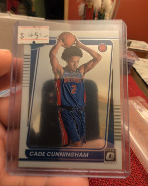 2021-22 Panini Donruss Optic #161 Cade Cunningham — front