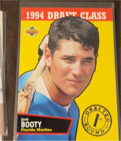 1994 Upper Deck Draft Class #219 Josh Booty — front