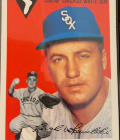 1954 Topps #198 Carl Sawatski — front