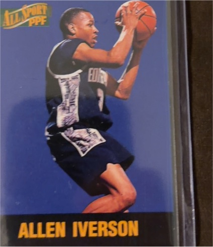 1996-97 Score Board All Sport PPF #80 Allen Iverson — front