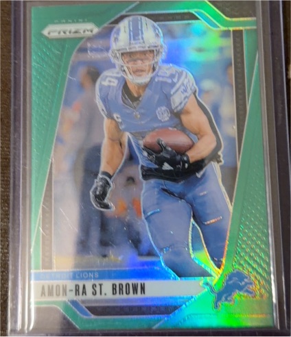 2024 Panini Prizm #95 Amon-Ra St Brown — front