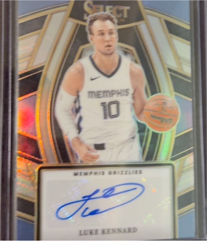 2023-24 Panini Select Signature Selections #SSS-KEN Luke Kennard — front