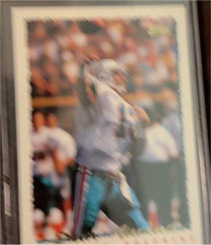 1986 Topps #1 Dan Marino — front