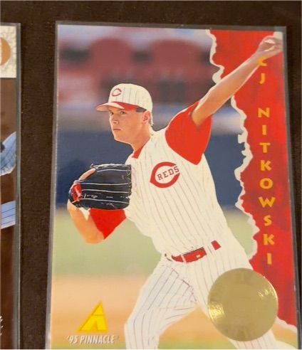 1995 Pinnacle #168 C.J. Nitkowski — front