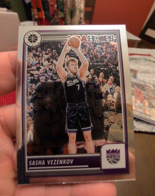 2023-24 Panini NBA Hoops Premium Stock #157 Sasha Vezenkov — front