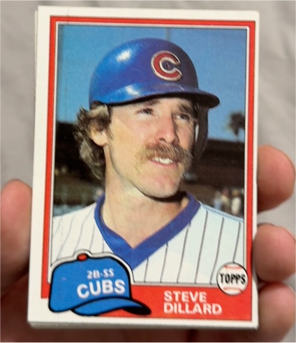 1981 Topps #78 Steve Dillard — front