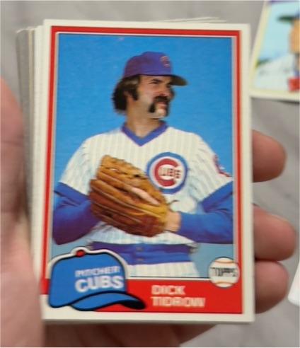 1981 Topps #352 Dick Tidrow — front