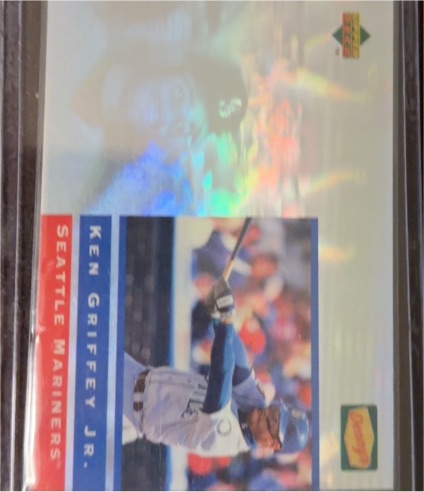 1995 Upper Deck Denny's Holograms #11 Ken Griffey Jr. — front