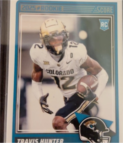 2025 Panini Score #20 Travis Hunter — front