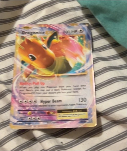 2016 Pokémon TCG XY Evolutions #72/108 Dragonite EX — front