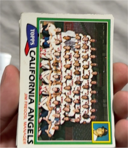 1981 Topps #663 California Angels Jim Fregosi — front