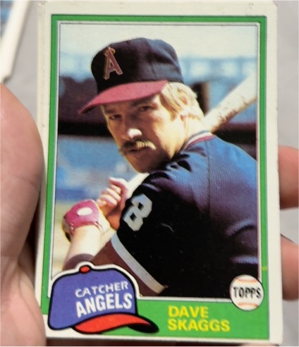 1981 Topps #48 Dave Skaggs — front