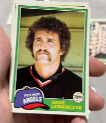 1981 Topps #391 Dave Lemanczyk — front