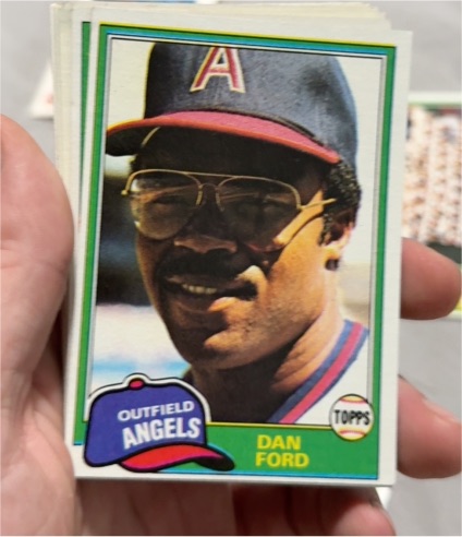 1981 Topps #422 Dan Ford — front