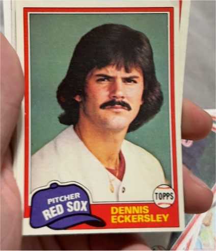 1981 Topps #620 Dennis Eckersley — front