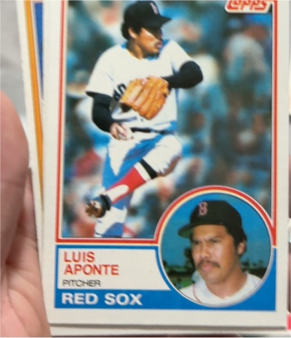 1983 Topps #577 Luis Aponte — front