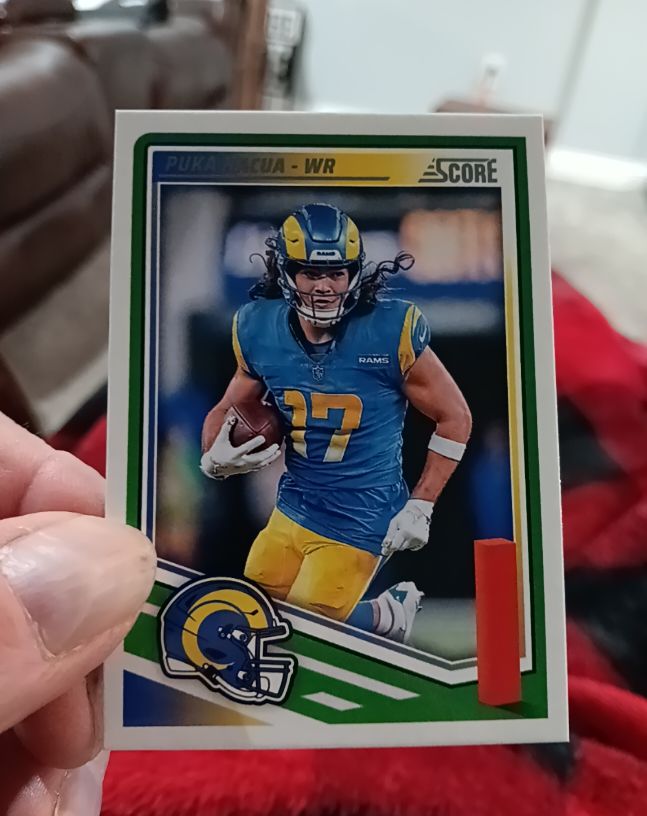 2025 Panini Score #120 Puka Nacua — front