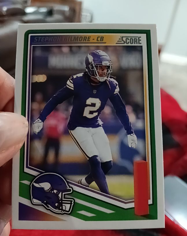 2025 Panini Score #81 Stephon Gilmore — front