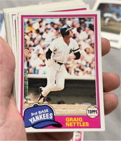 1981 Topps #365 Graig Nettles — front