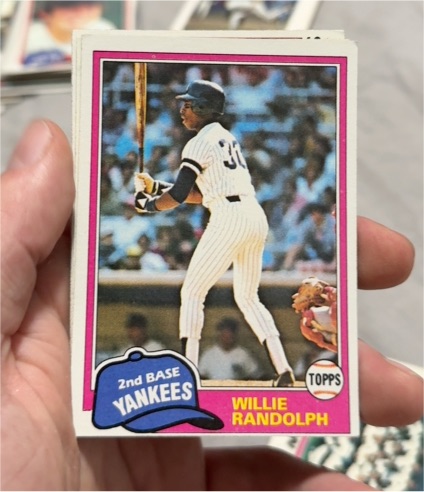 1981 Topps #60 Willie Randolph — front