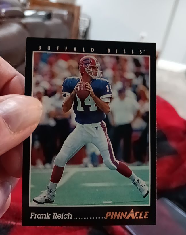 1991 Pinnacle #448 Frank Reich — front