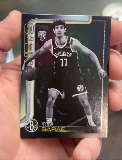 2025-26 Topps #226 Ben Saraf — front