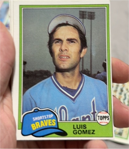 1981 Topps #477 Luis Gomez — front
