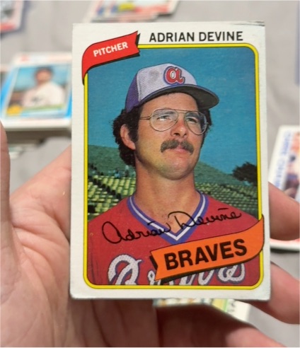 1980 Topps #528 Adrian Devine — front