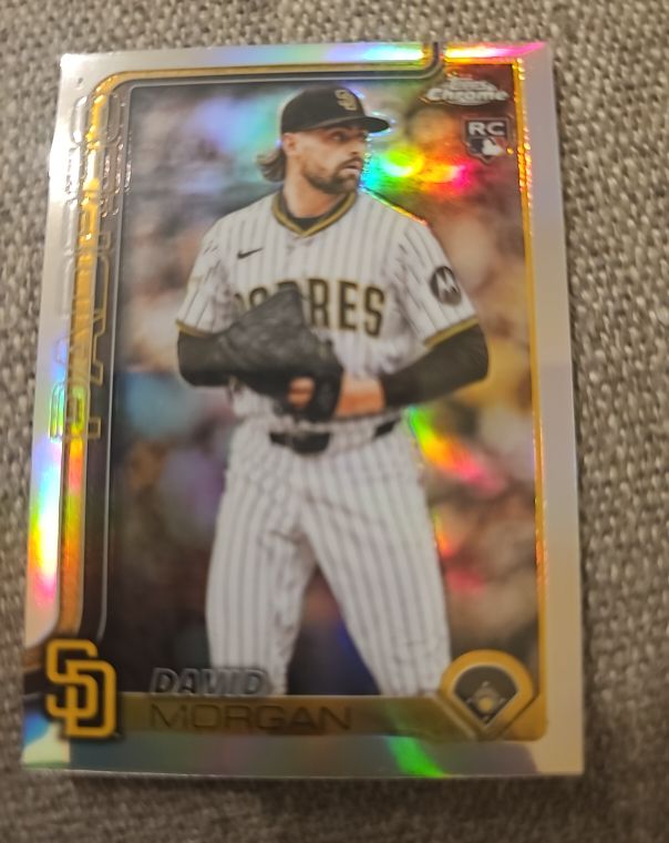 2025 Topps Chrome Update #USC33 David Morgan — front