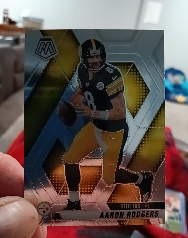 2020 Panini Mosaic #8 Aaron Rodgers — front