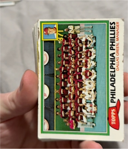1981 Topps #682 Philadelphia Phillies / Dallas Green Team Checklists — front