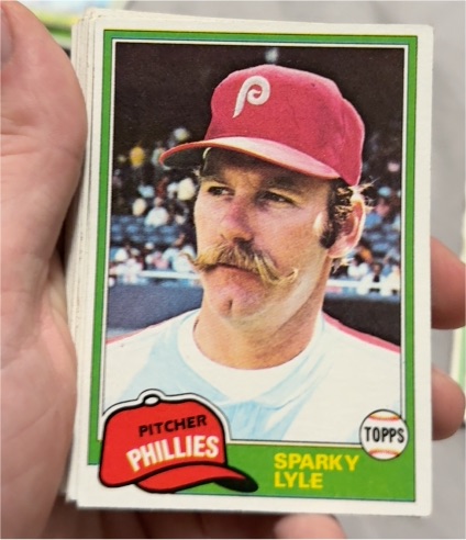 1981 Topps #719 Sparky Lyle — front