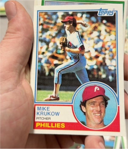 1983 Topps #331 Mike Krukow — front