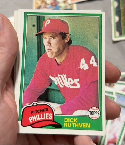 1981 Topps #691 Dick Ruthven — front