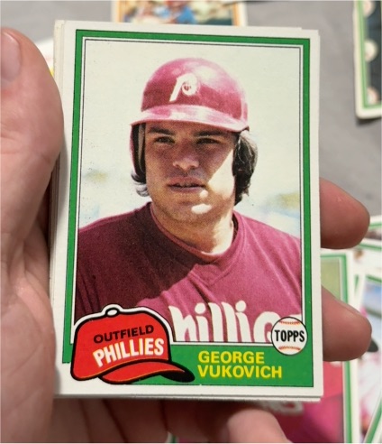 1981 Topps #598 George Vukovich — front