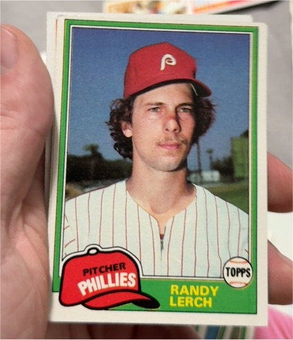 1981 Topps #584 Randy Lerch — front
