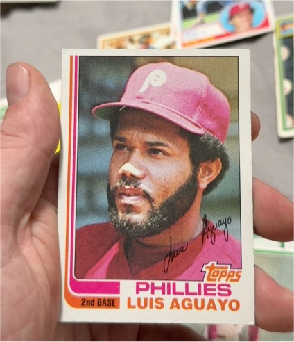 1982 Topps #449 Luis Aguayo — front