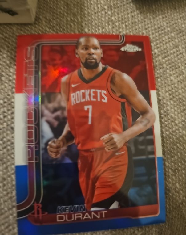 2025-26 Topps Chrome #155 Kevin Durant — front