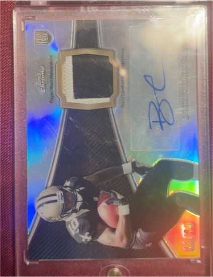 2014 Panini Certified #50 Brandin Cooks Rookie Patch Autograph — front
